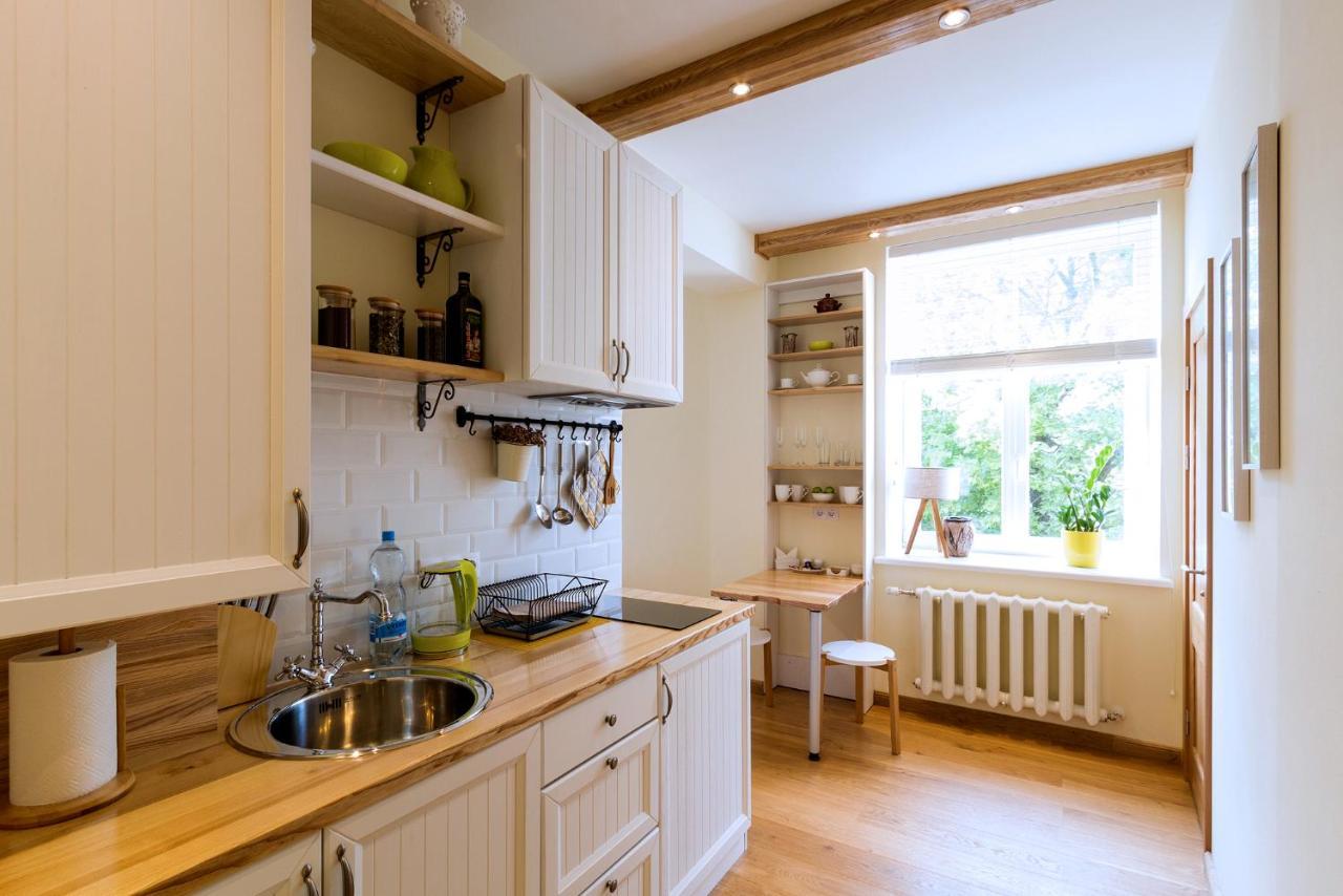Apartmán Dzirnavu 92 Studio Riga Exteriér fotografie